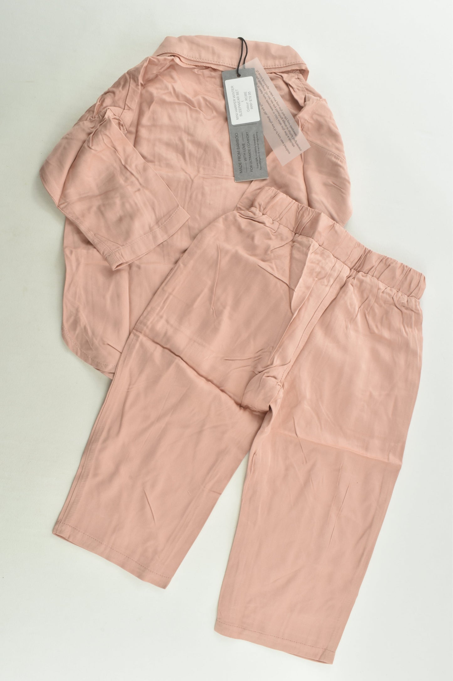 NEW Mini Harper Size 1 Bamboo Pyjamas