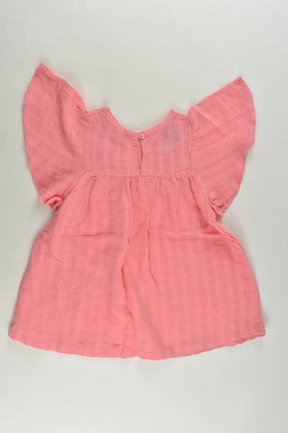 NEW Mini Mango Size 1 Muslin Dress