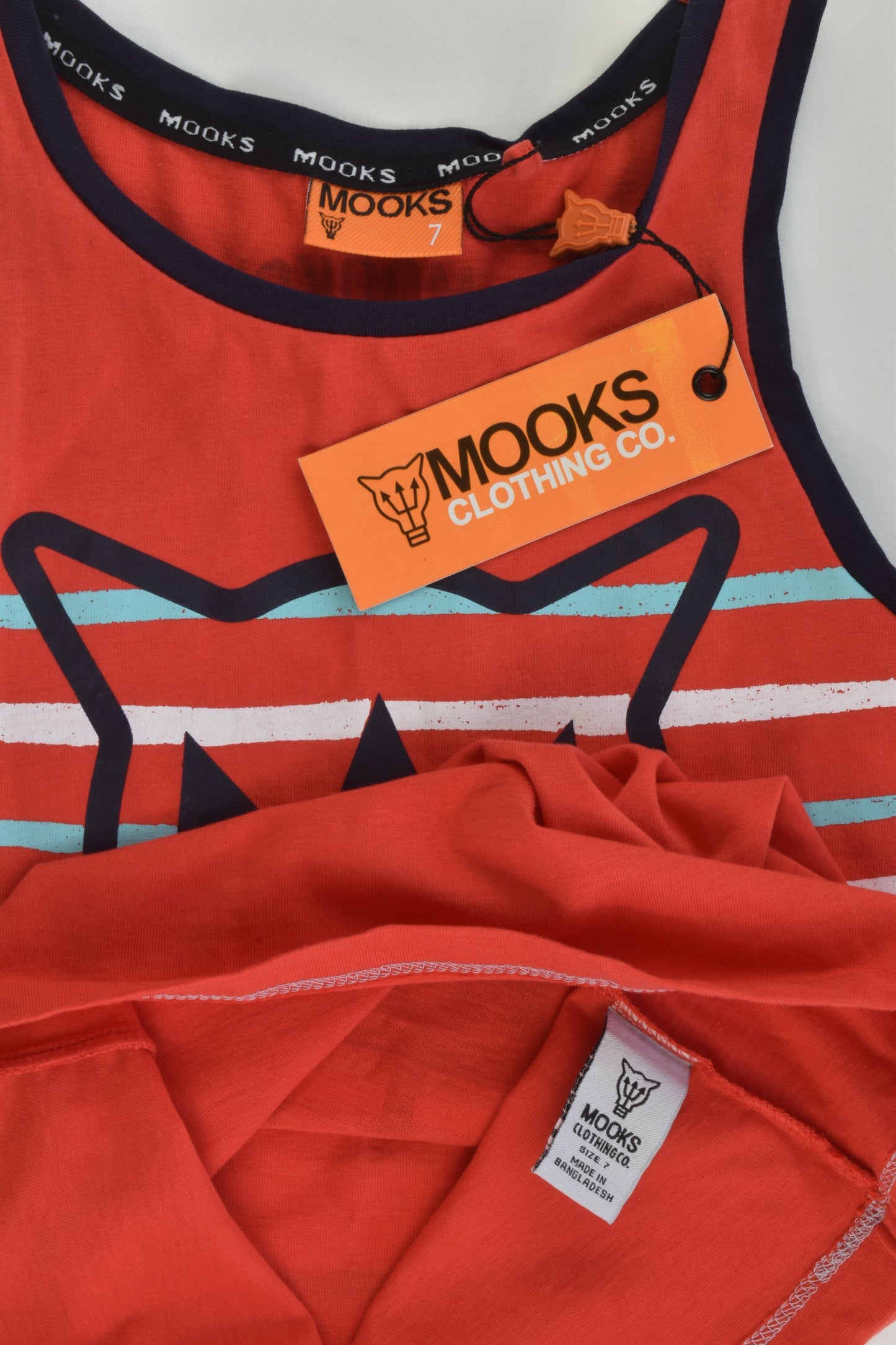 NEW Mooks Size 7 Tank Top