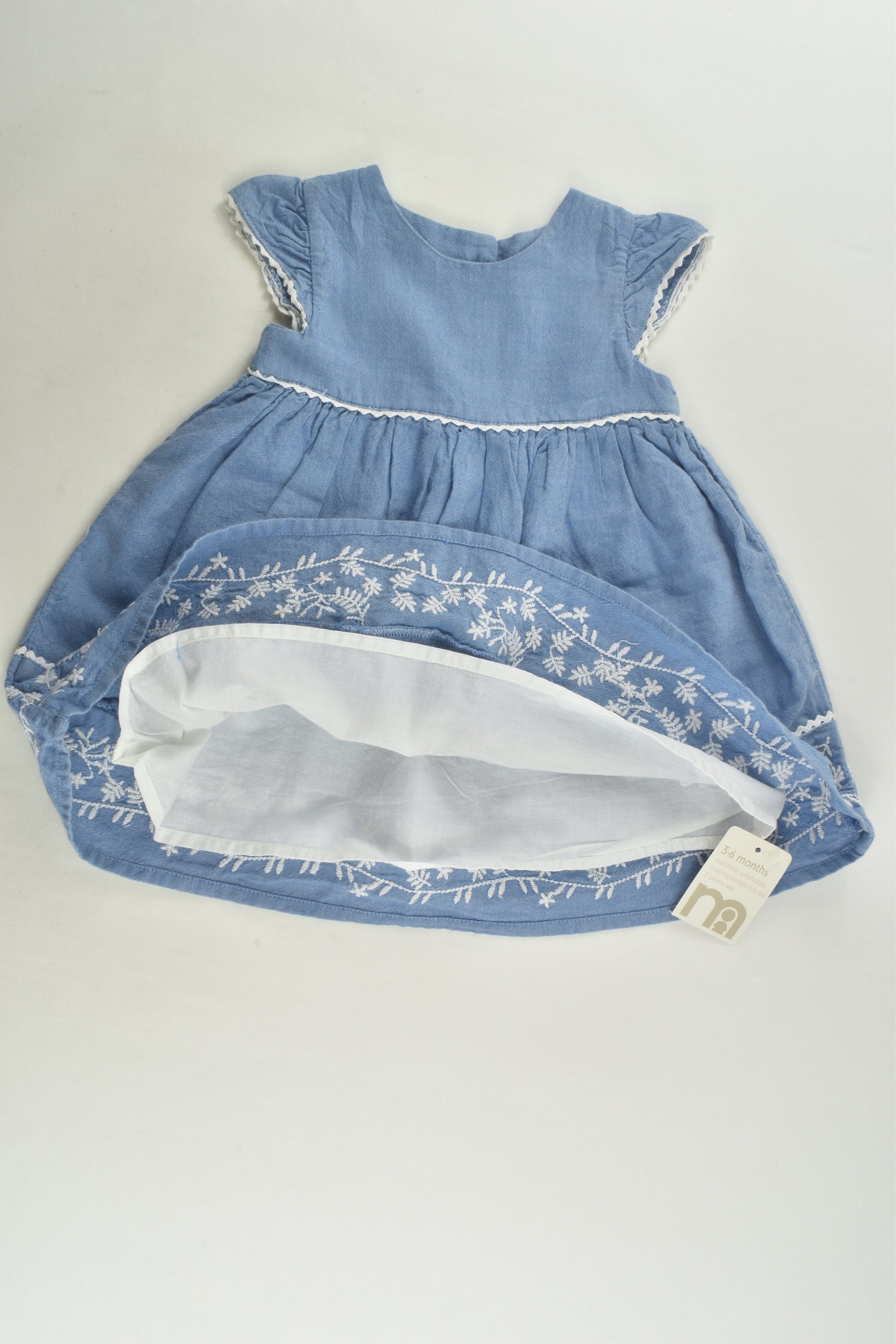 NEW Mothercare Size 00 Lined Dress