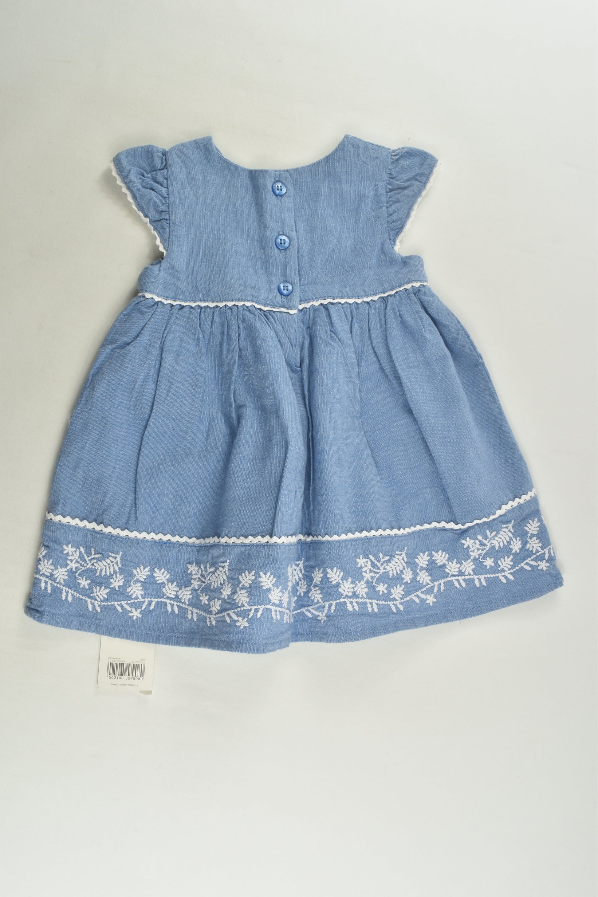 NEW Mothercare Size 00 Lined Dress