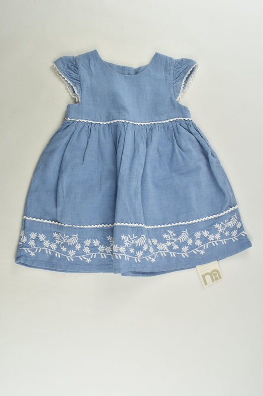 NEW Mothercare Size 00 Lined Dress