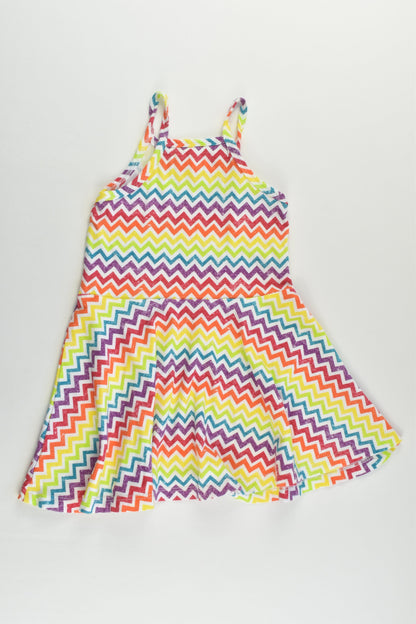 NEW Mrp Size 1-2 Rainbow Zig Zag Dress