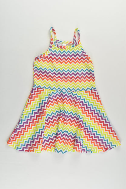 NEW Mrp Size 1-2 Rainbow Zig Zag Dress