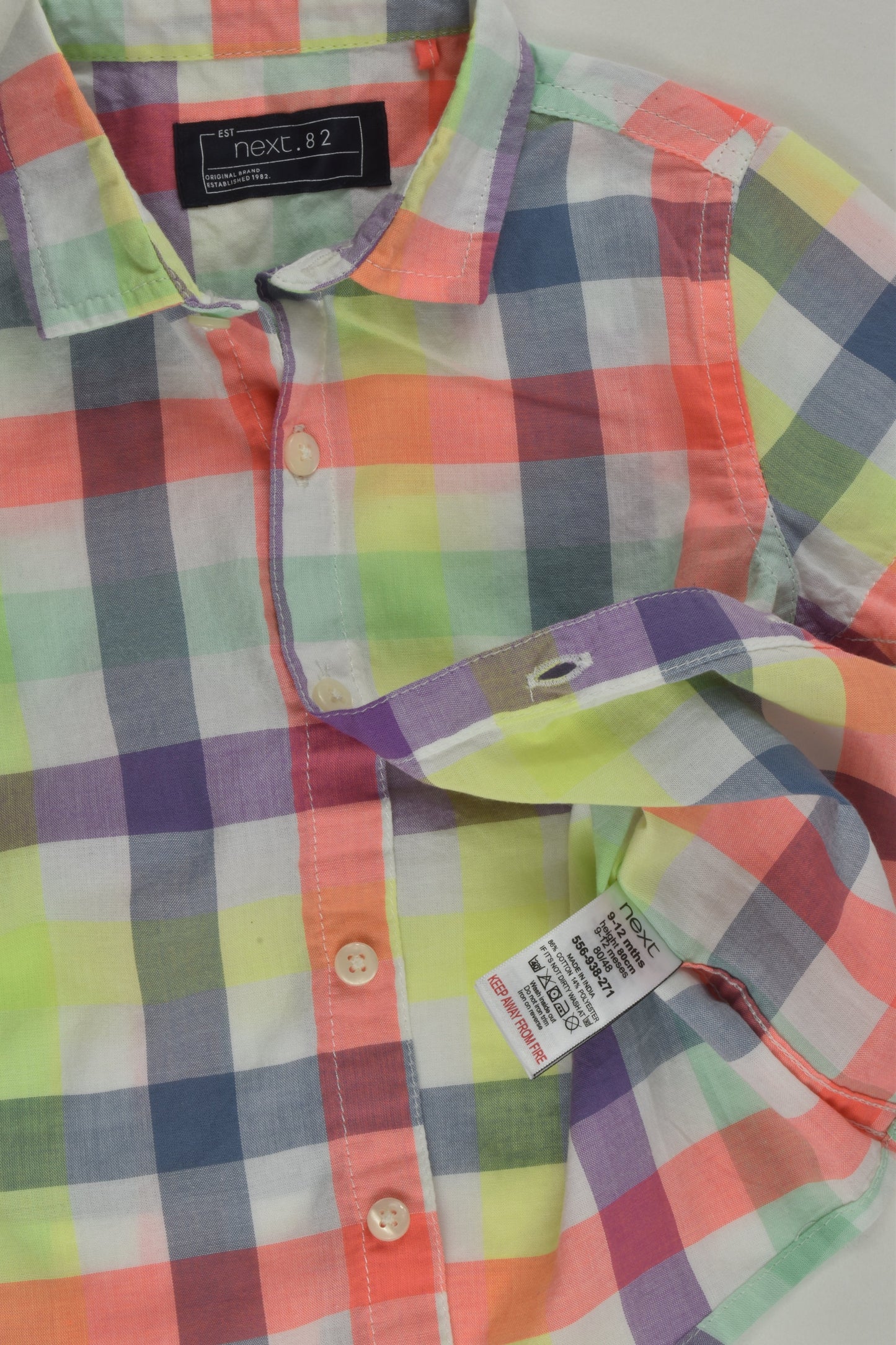 NEW Next Size 0 Checked Shirt