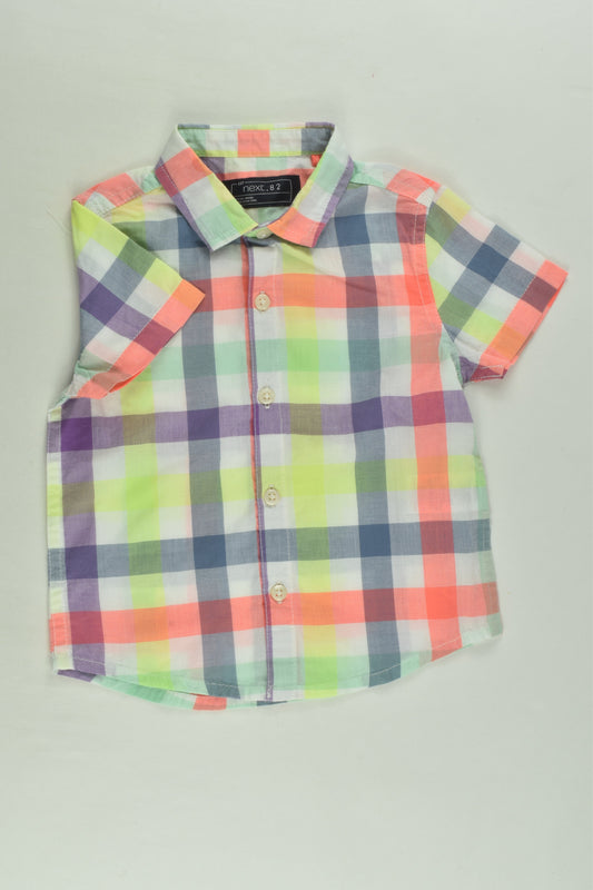 NEW Next Size 0 Checked Shirt