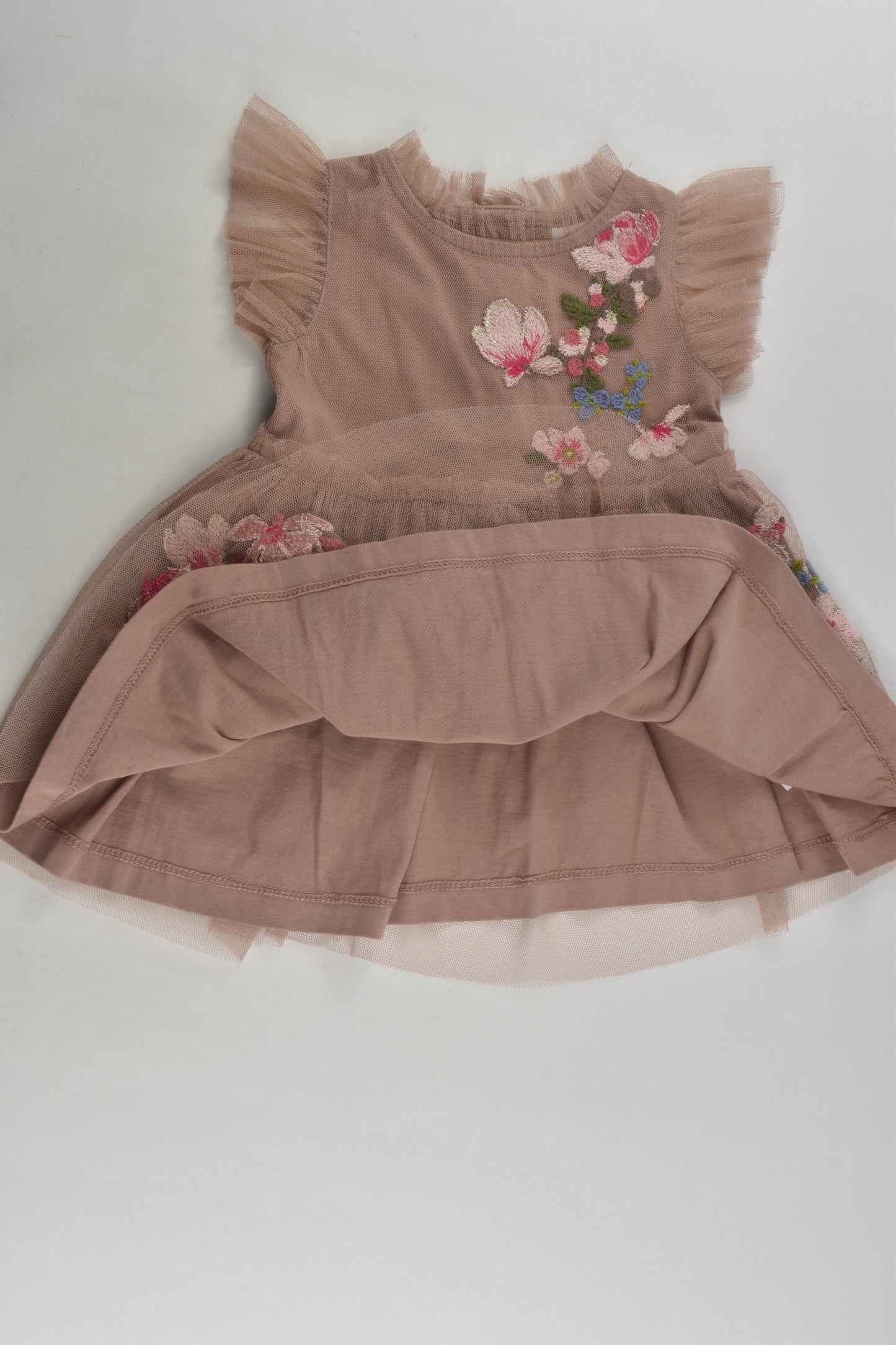 NEW Next Size 00 Embroidery Dress