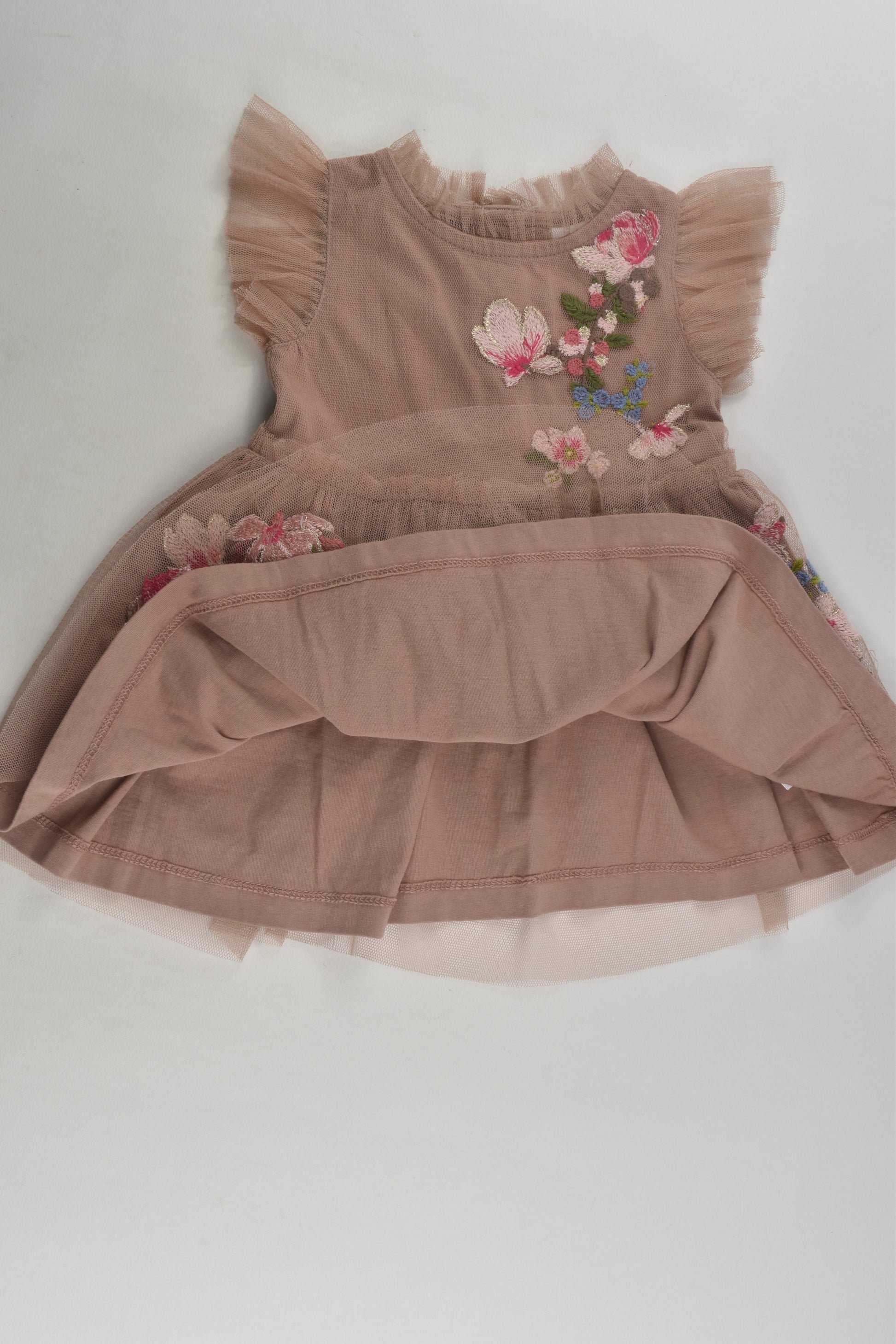 NEW Next Size 00 Embroidery Dress