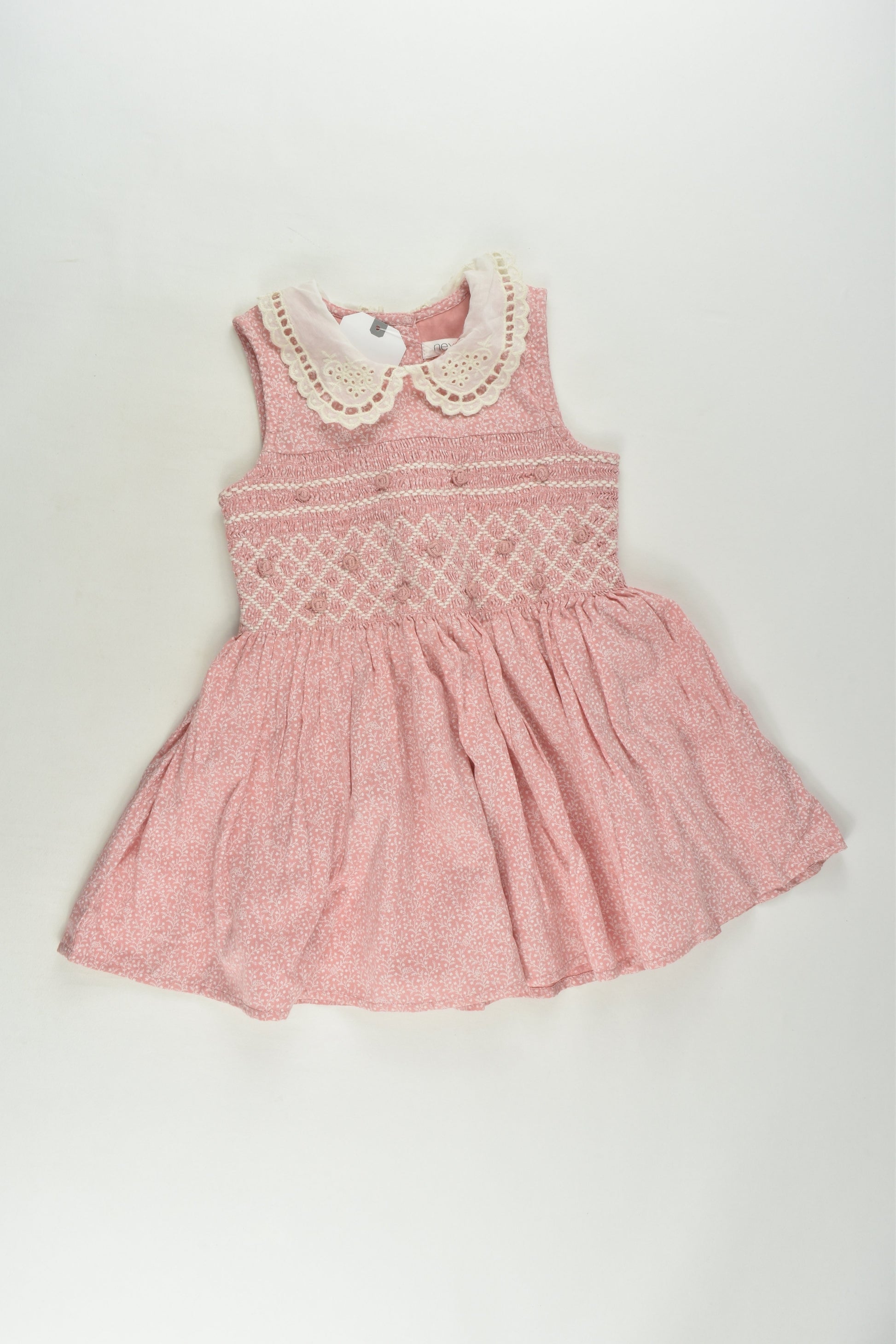 NEW Next Size 1 (86 cm) Lined Smocked Dress