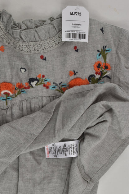 NEW Next Size 1 Embroidery Blouse