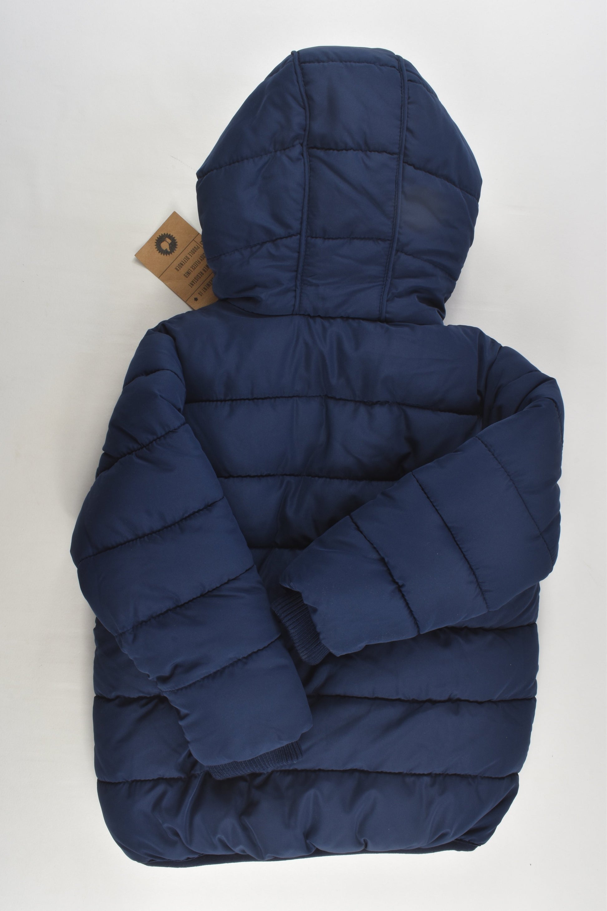 NEW Next Size 2-3 (98 cm) Fleece Lined Shower Resistant Puffer Jacket