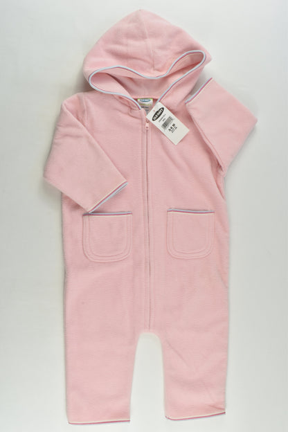 NEW Old Navy Size 00 (3-6 months) Fleece One Piece
