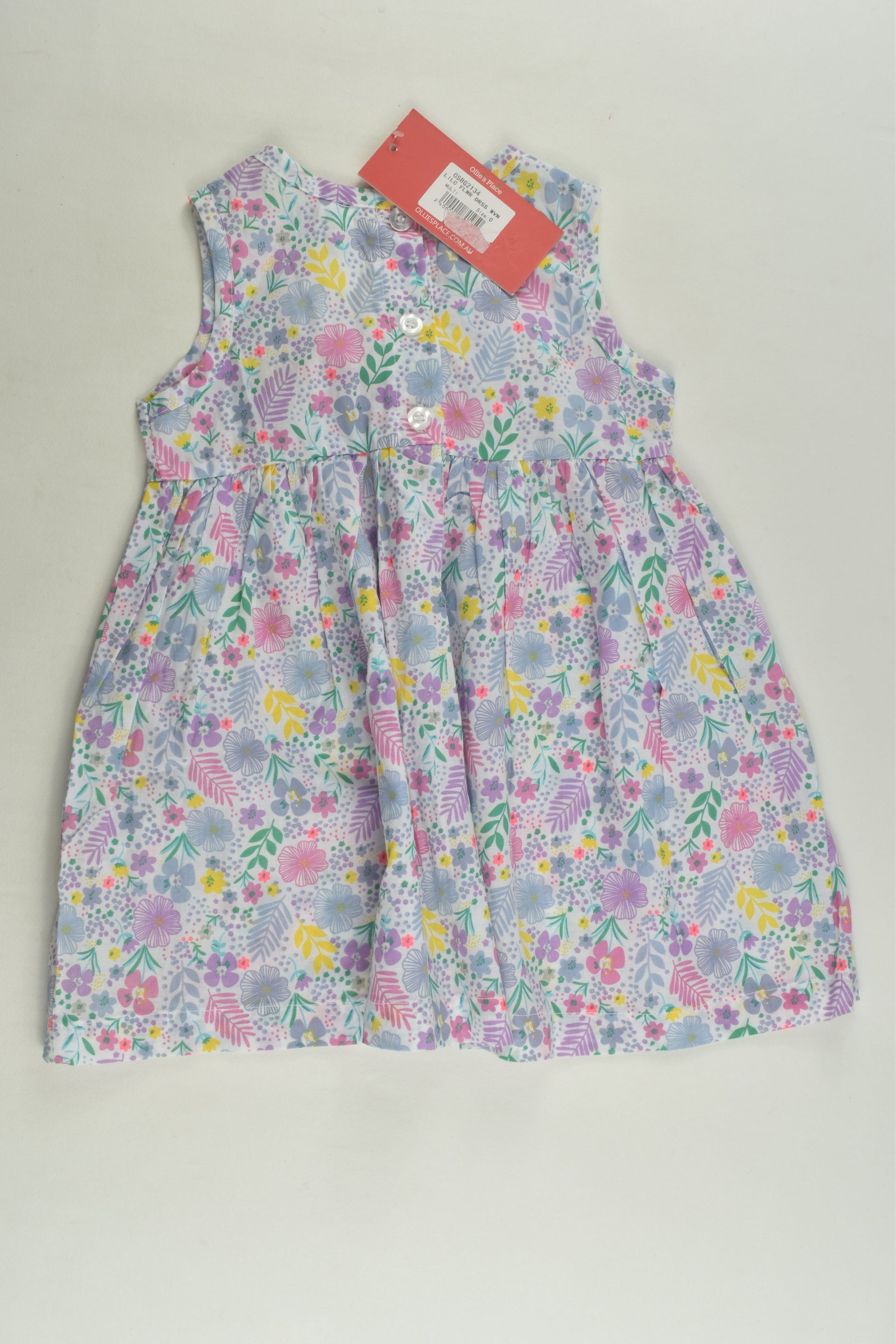 NEW Ollie's Place Size 0 Floral Dress