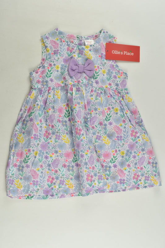 NEW Ollie's Place Size 0 Floral Dress