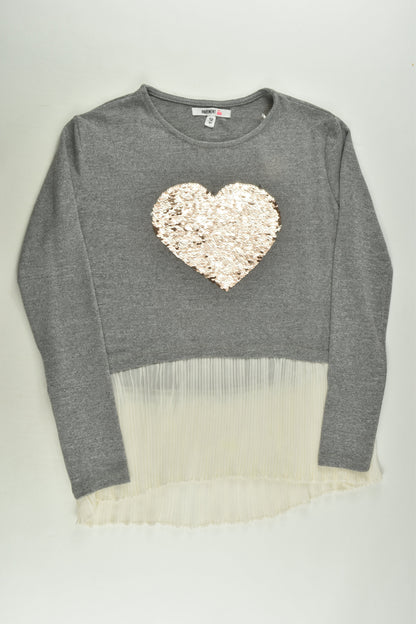 NEW Pavement Size 12 Sequins Love Heart Jumper