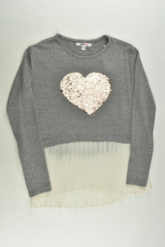 NEW Pavement Size 12 Sequins Love Heart Jumper