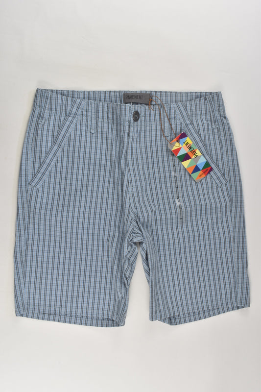 NEW Pavement Size 14 Lightweight Checked Shorts