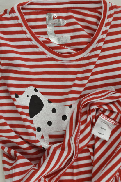 NEW Pavement Size 8 Spotty Dog Top