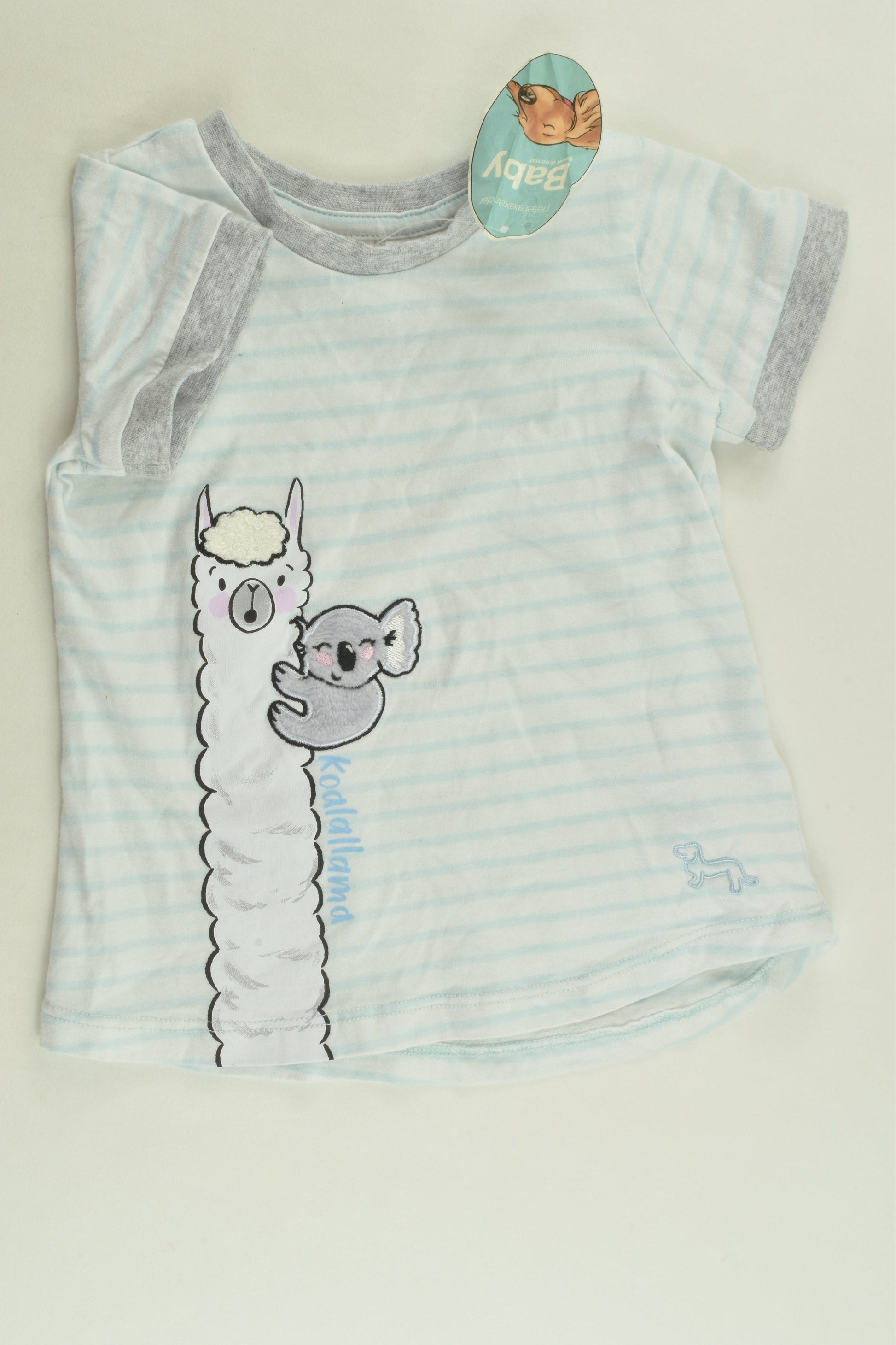 NEW Peter Alexander Size 2 (18-24 months) Llama and Koala T-shirt