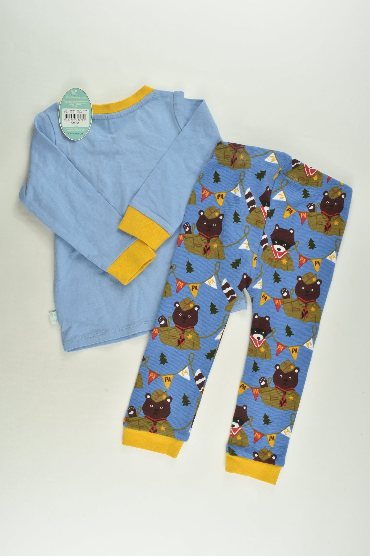 NEW Peter Alexander Size 2 Scouts Pyjamas