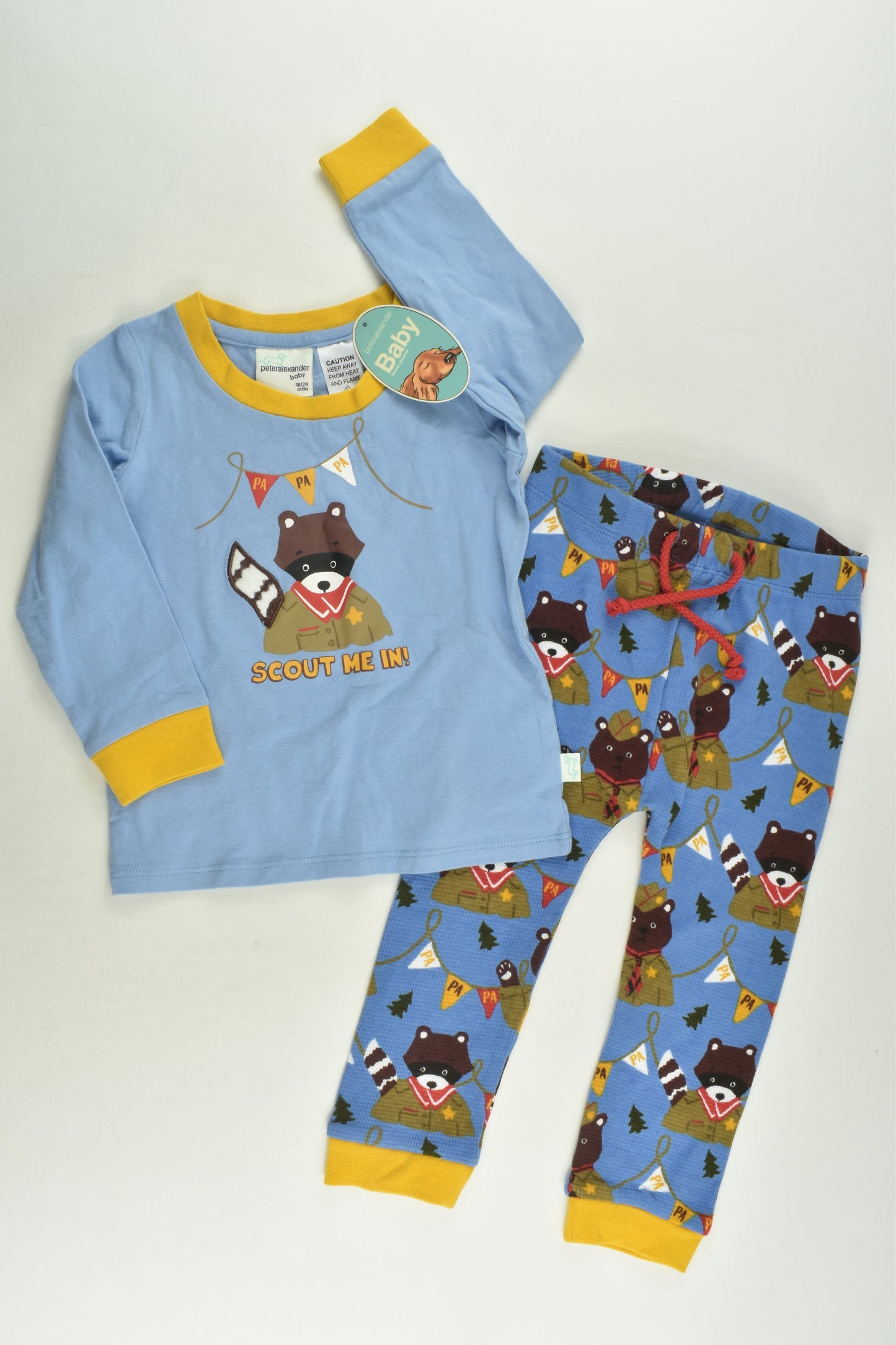 NEW Peter Alexander Size 2 Scouts Pyjamas