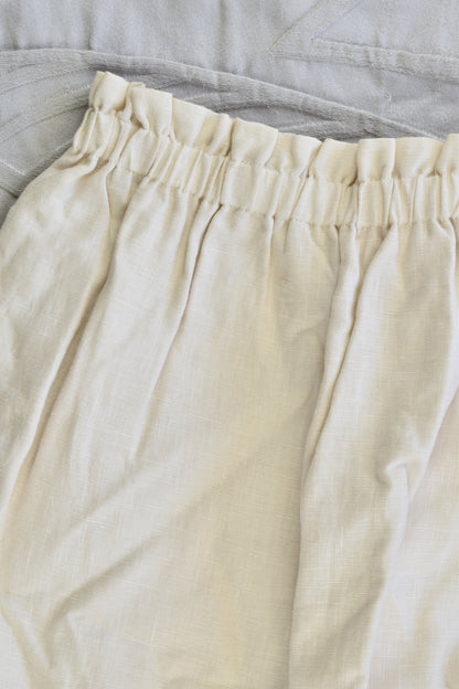 NEW Pinch and Spoon Ange Linen Pantaloon Nude