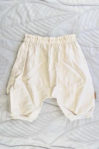 NEW Pinch and Spoon Ange Linen Pantaloon Nude