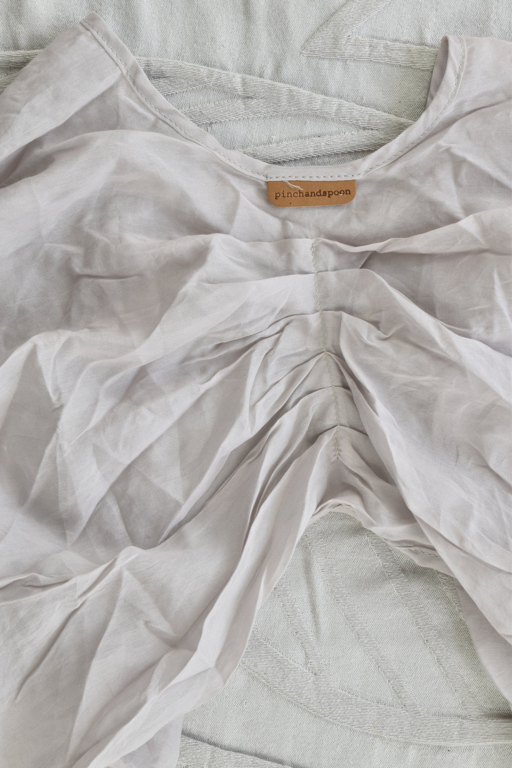 NEW Pinch and Spoon Silk/Cotton Bolero Grey