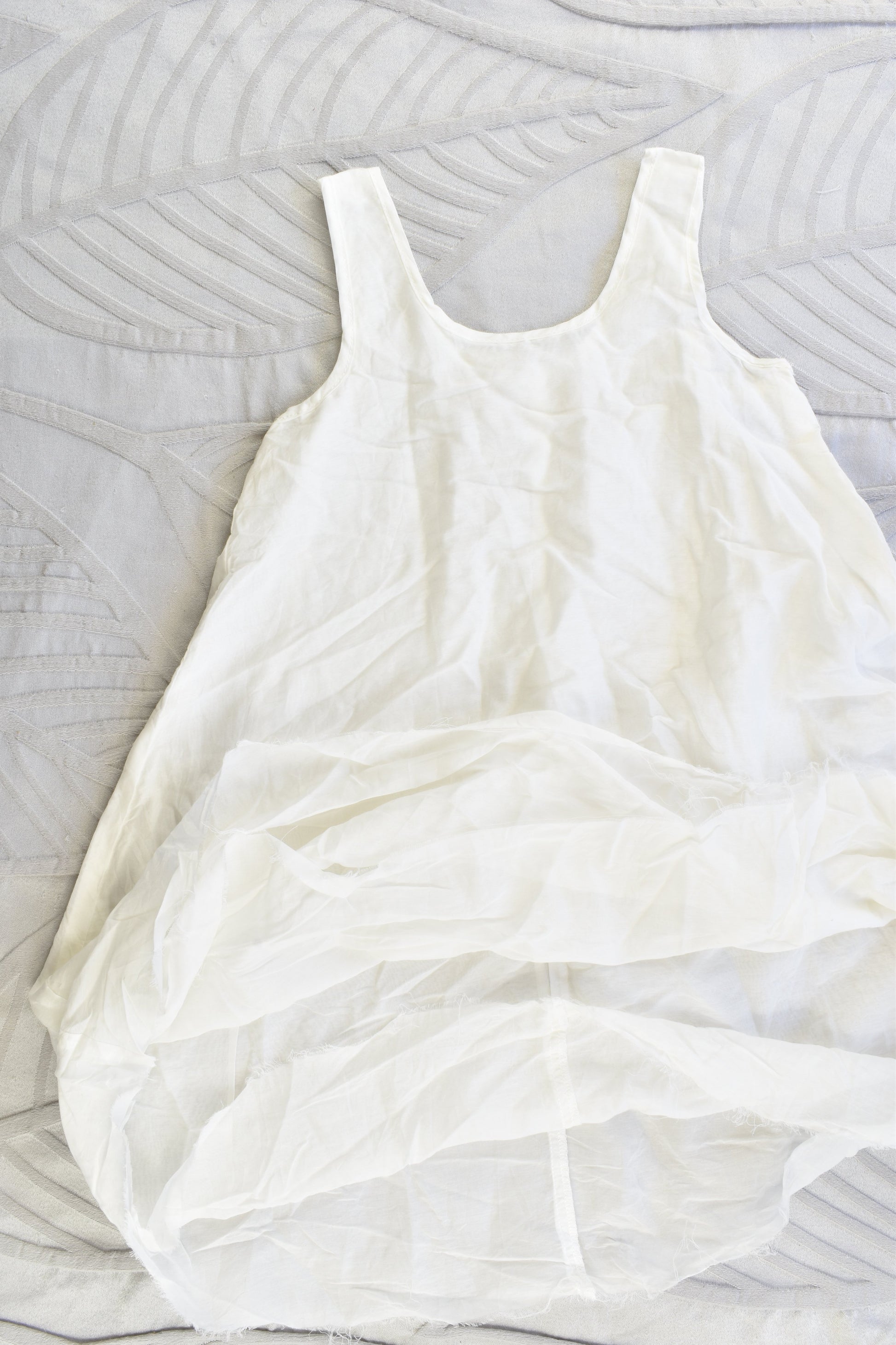 NEW Pinch and Spoon Silk/Cotton Dress Nude