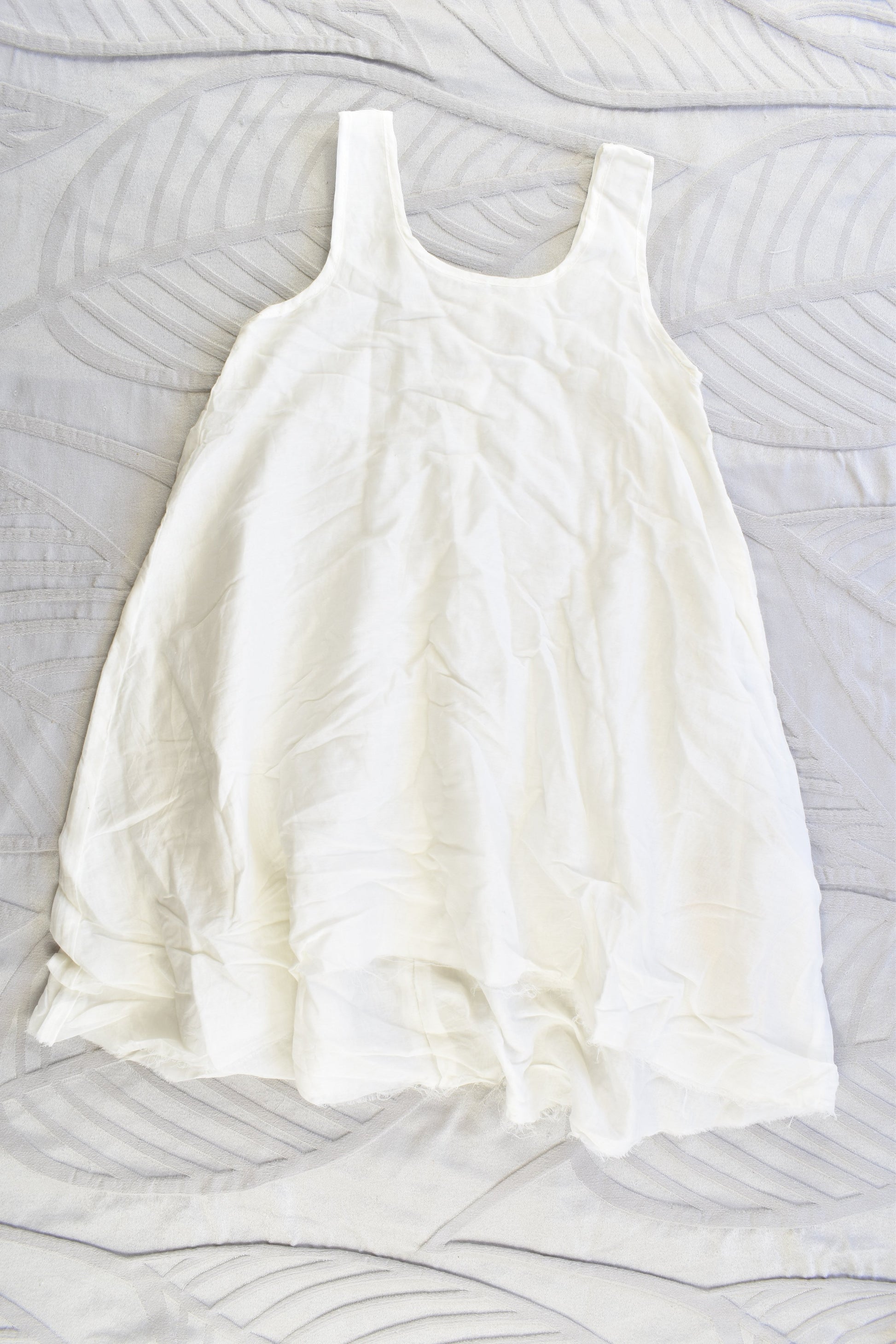 NEW Pinch and Spoon Silk/Cotton Dress Nude