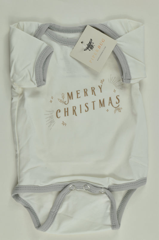 NEW Piper Bug Size 000 Christmas Bodysuit