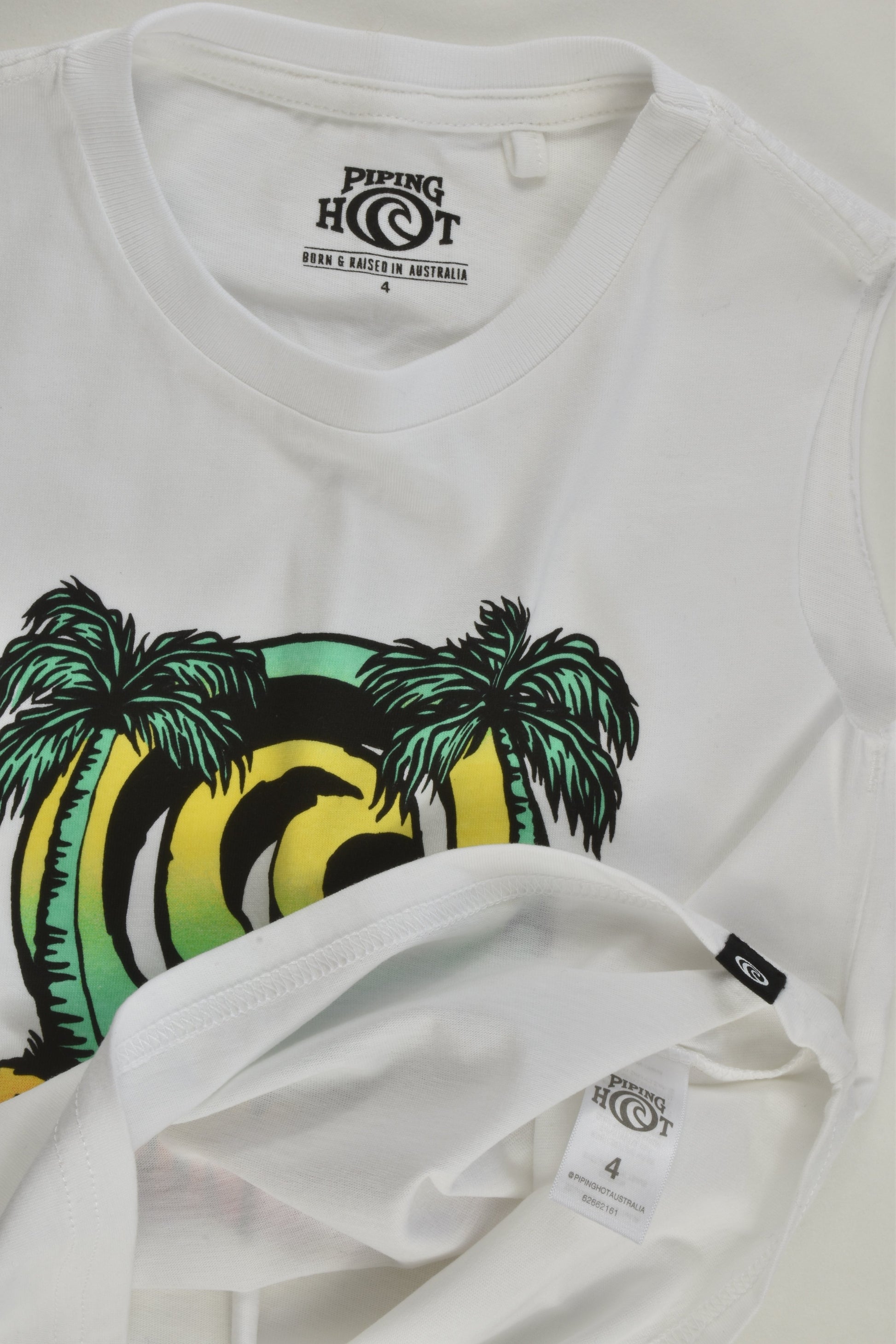 NEW Piping Hot Size 4 Palm Trees Tank Top