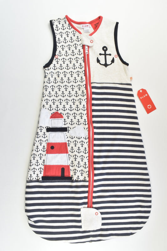 NEW Plum Size 000-00 (0-6 months) Nautical 1.0 Tog Sleeping Bag