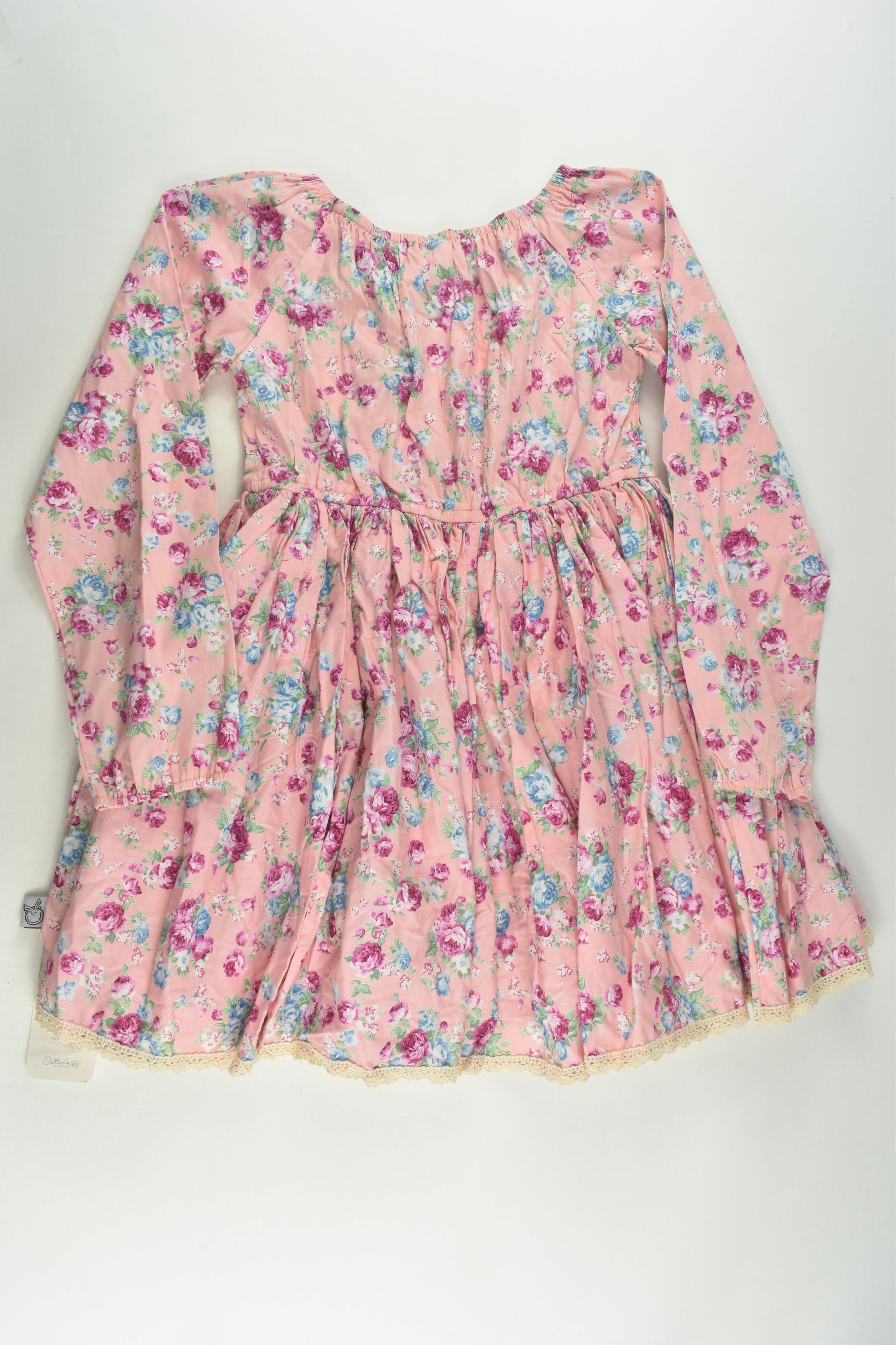 NEW Pour Bebe by Couturekidz Size 7 Floral Dress