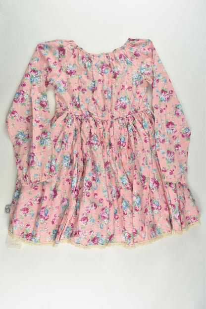 NEW Pour Bebe by Couturekidz Size 7 Floral Dress