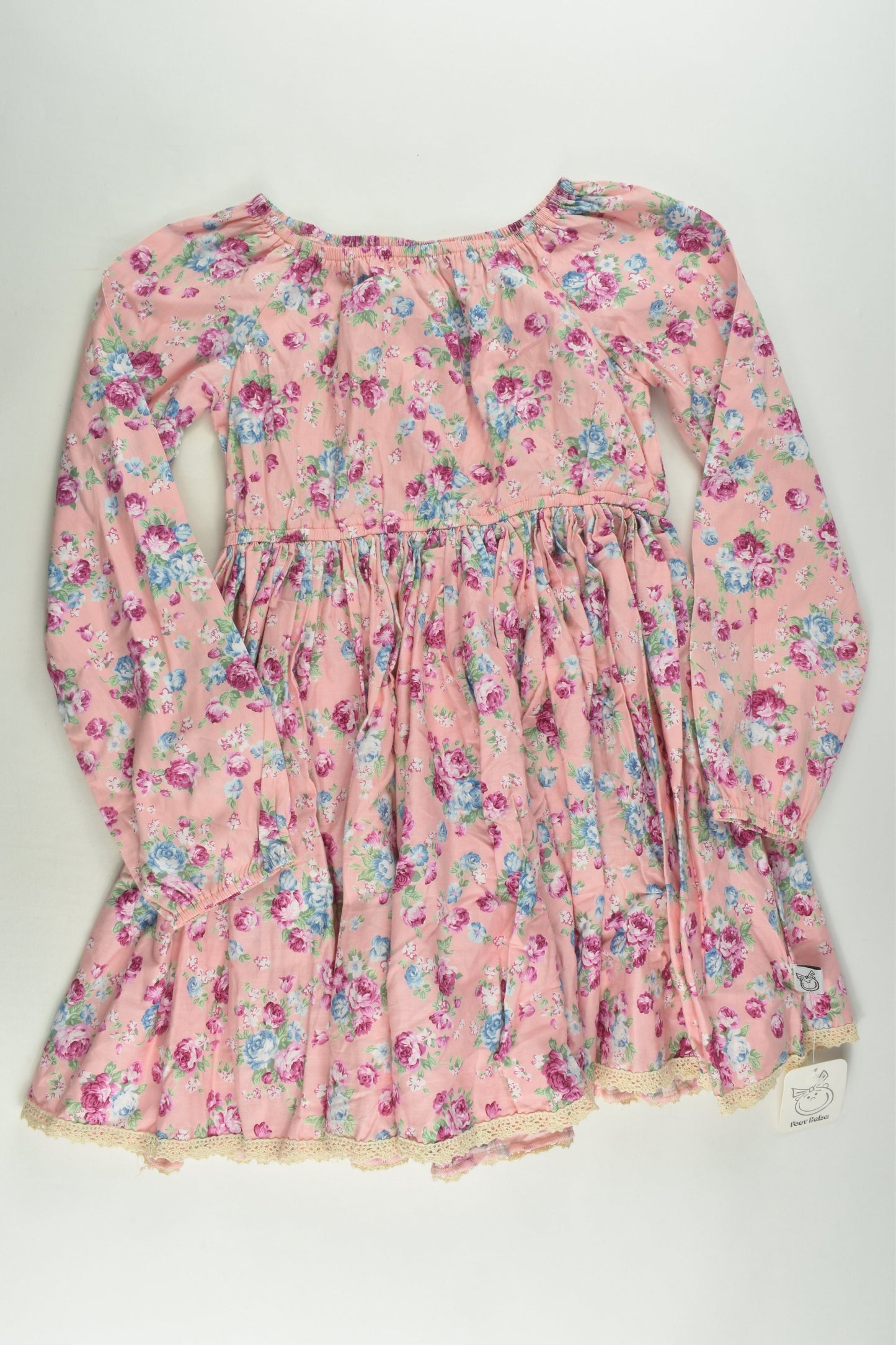 NEW Pour Bebe by Couturekidz Size 7 Floral Dress
