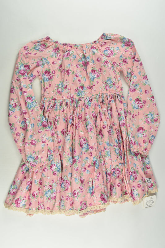 NEW Pour Bebe by Couturekidz Size 7 Floral Dress