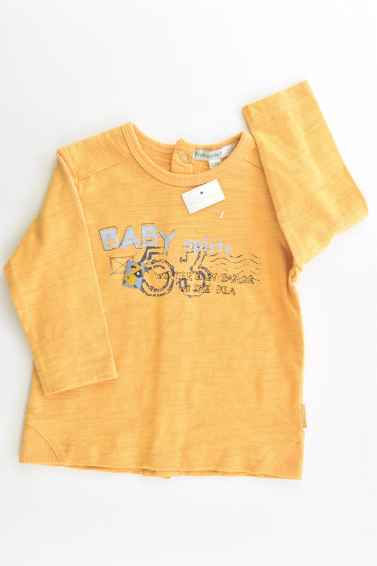NEW Prémaman Size 0-1 (12 months) 'Winter Baby Sailor At The Sea' Sweater