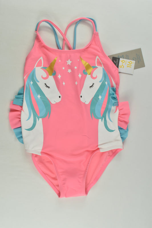 NEW Primark Size 5-6 Unicorn Bathers