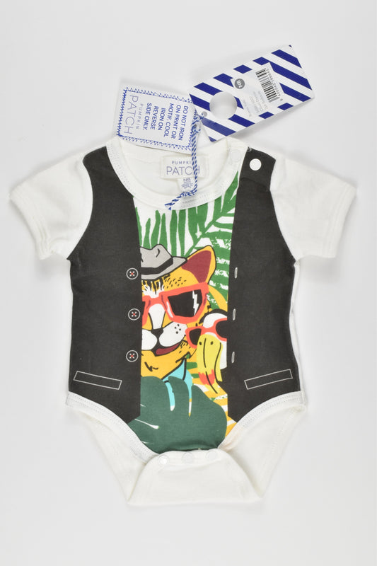 NEW Pumpkin Patch Size 0000 Bodysuit