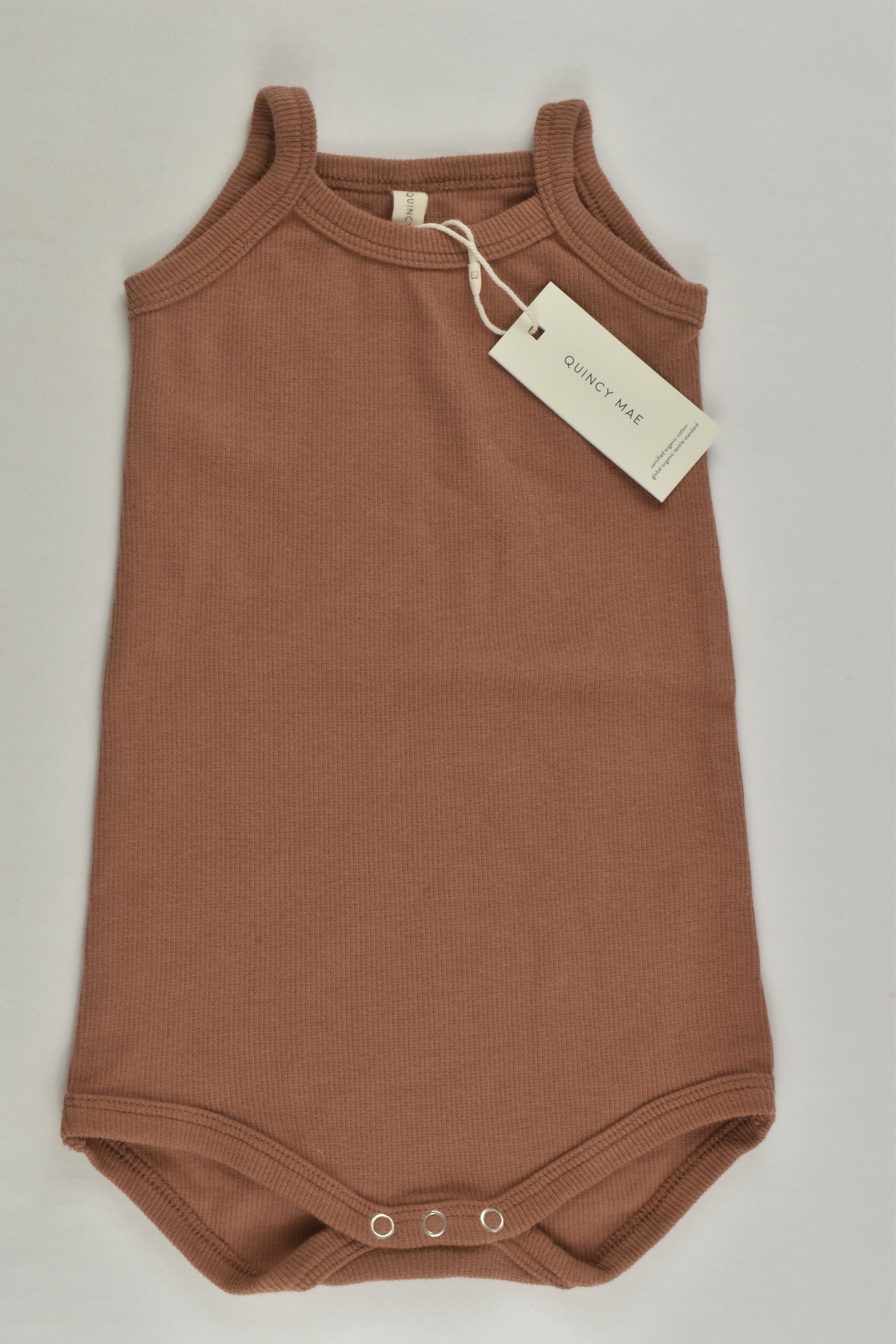 NEW Quincy Mae Size 0 Ribbed Bodysuit