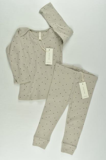 NEW Quincy Mae Size 1-2 (18-24 months) Ribbed Top and Pants