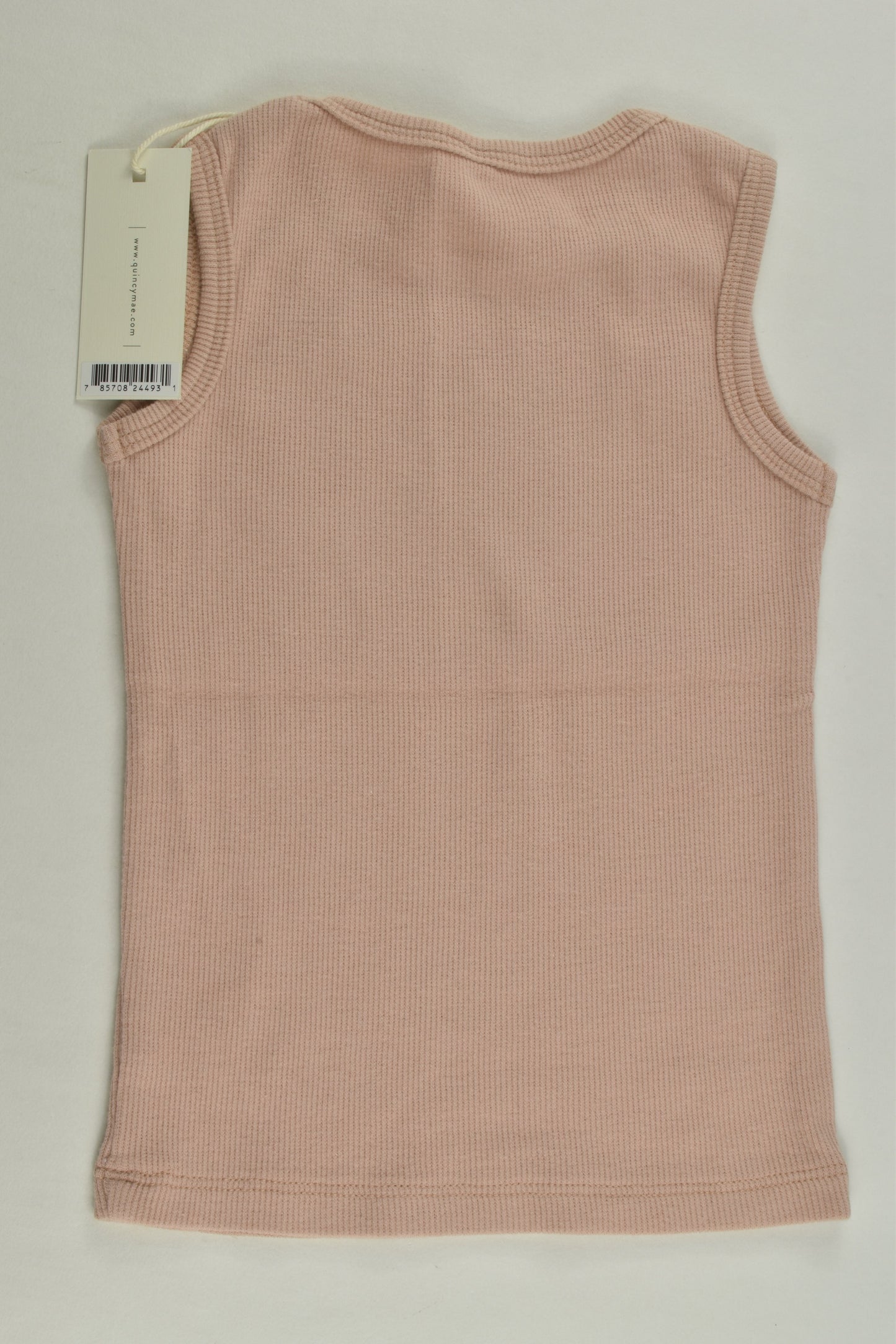 NEW Quincy Mae Size 2 (18-24 months) Ribbed Tank Top