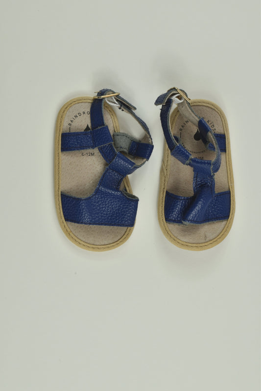 NEW Raindrop Kids Size 4 Leather Soft Sole Sandals