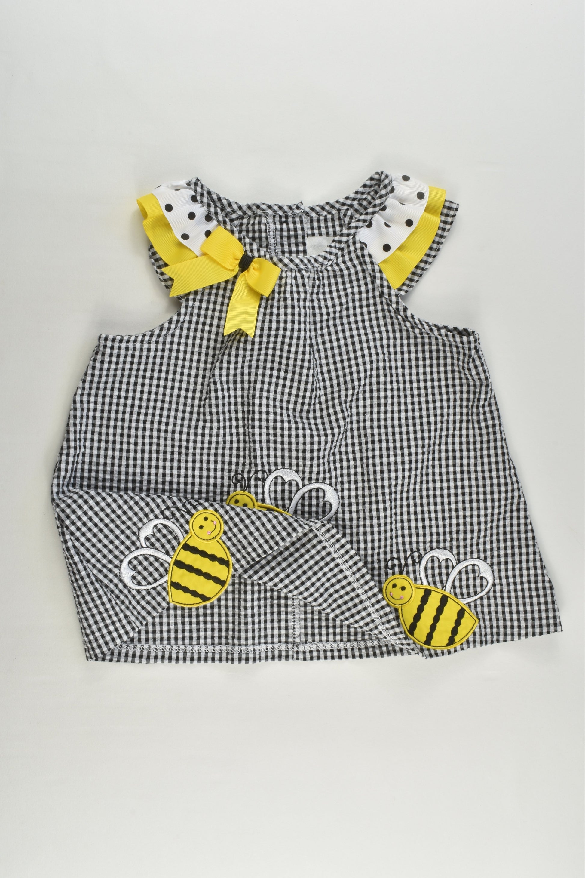 NEW Rare Editions Size 1-2 (24 months) Bumble Bees Tunic/Dress