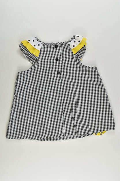 NEW Rare Editions Size 1-2 (24 months) Bumble Bees Tunic/Dress
