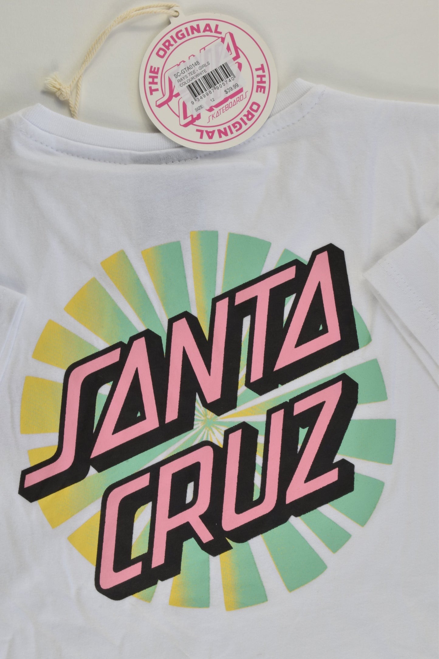NEW Santa Cruz Size 12 T-shirt