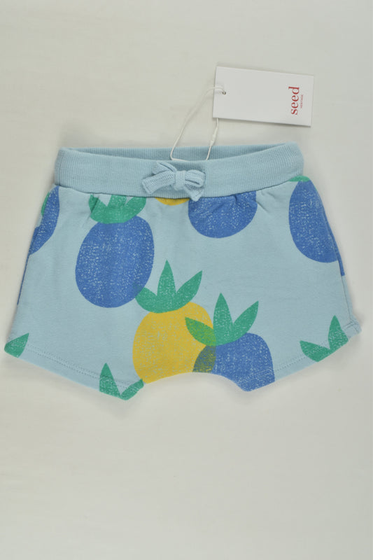 NEW Seed Heritage Size 00 Fruit Shorts