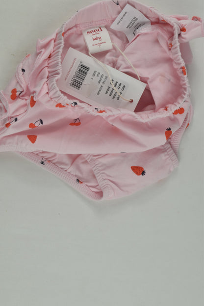 NEW Seed Heritage Size 1 Strawberries and Cherries Bloomers