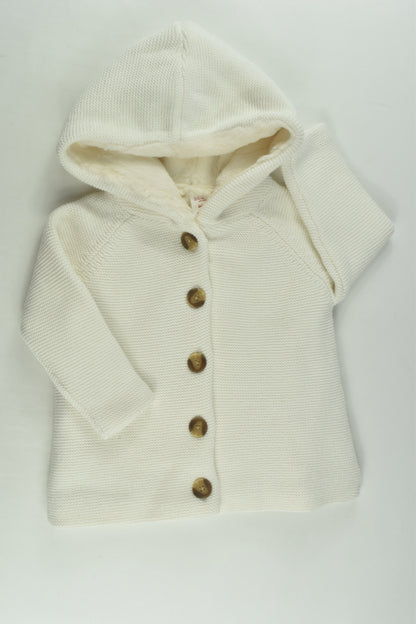 NEW Seed Heritage Size 2 Knit Jumper with Furry Lining